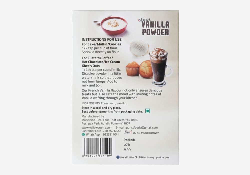 Vanilla Powder
